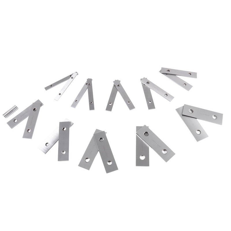 Accusize Industrial Tools 1/8'' Thickness 10 Pairs Precision Parallel Sets,