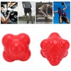 2pcs Rubber Reaction Bounce Balls Irregular Shape Reaction Balls for