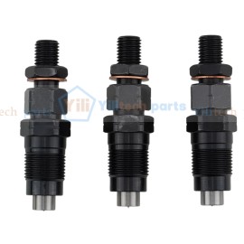 Unbranded 3X Fuel Injector AM882410 For John Deere 54D 1023E 1025R 1026R 2025R X495 X595