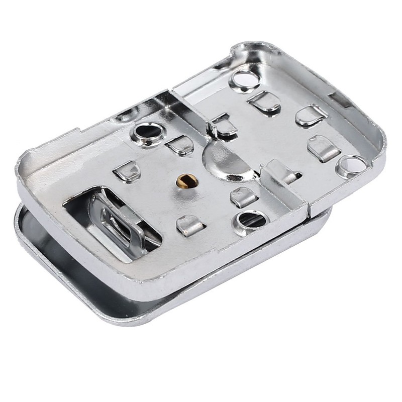 sourcingmap Toolbox Jewelry Box Toggle Latches Catch Hasp Lock Silver