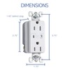 Legrand Pass & Seymour 5262WSP 15 Amp 125V Extra-Heavy Duty