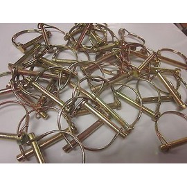 ~100~ ROUND 5/16" X 2-3/4" CANOPY PTO PINS CAMPER AWNING TRAILER HITCH HOOK PIN