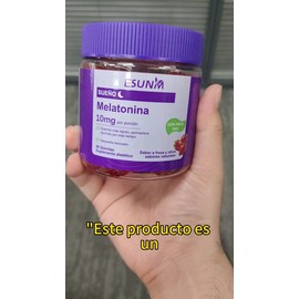 Esunm Sleep Gomitas Melatonina Suplemento Natural 90 Gomitas                                                                                          