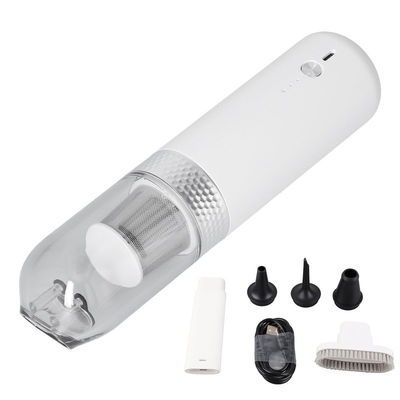 Portable Vacuum Cleaner USB Multifunctional Cordless Inflatable Pump for Air