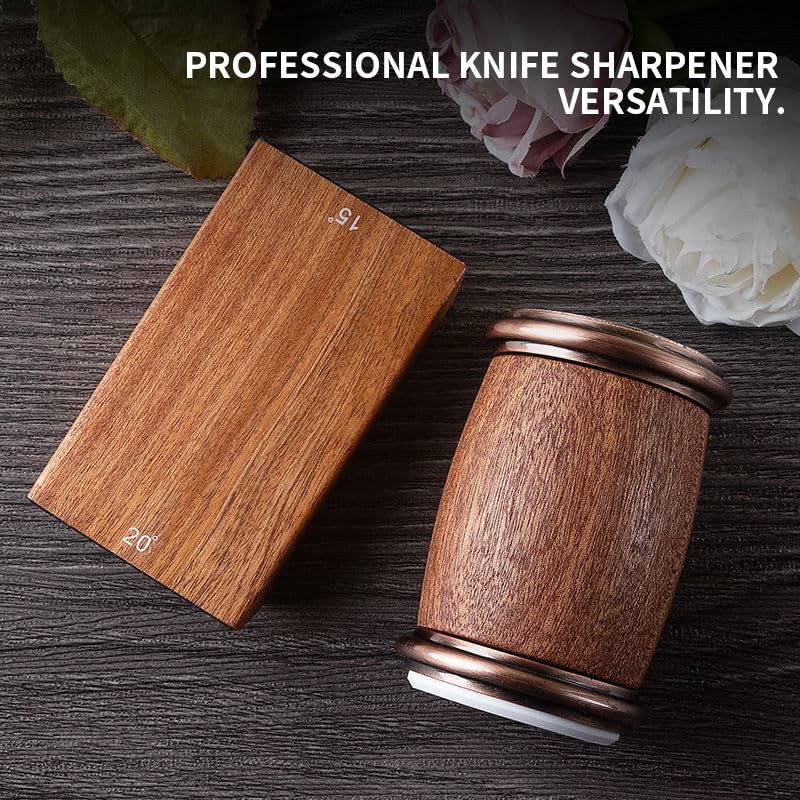 Manual sharpening tool Tumbler Rolling Knife Sharpener - Made Enjoyment