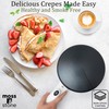 Moss & Stone Cordless Electric Crepe Maker With Auto Power