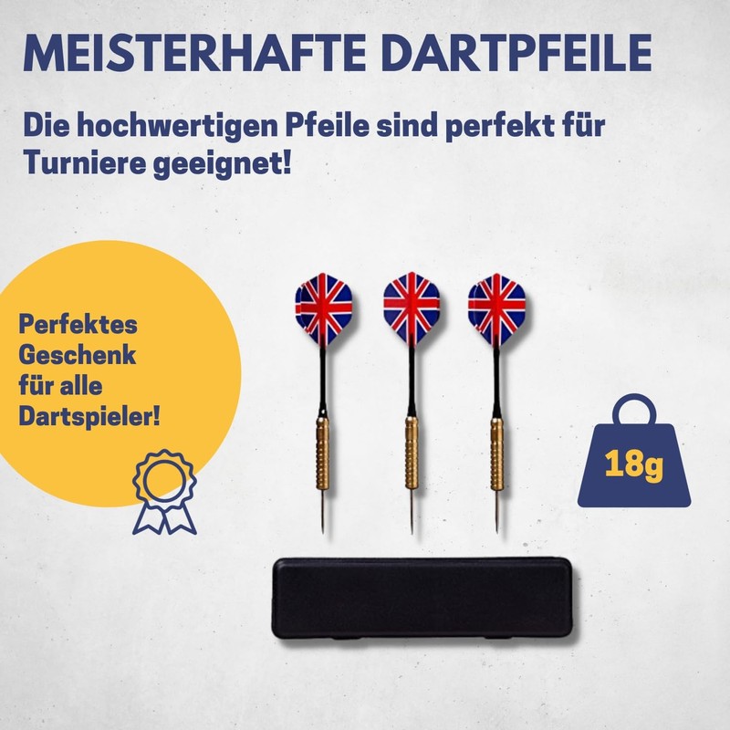 Best Sporting Tournament Strike Darts - 3 x 18g -