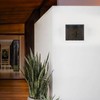 Outdoor Wall Light Solar Powered Wall Mounted Plastic and Iron