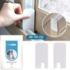 8-Piece Windproof Draft Stopper Panel for Doors & Window Frames - Door Gap Protection Bird Blocker