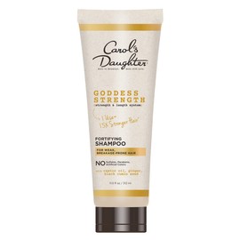 Carols Daughter Goddess Strength Sulfate Free Shampoo with Castor Oil, Anti Frizz Hair Product, 11 fl oz                                              
