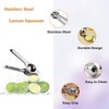 Loimon Lemon Squeezer Juicer, Stainless Steel Manual Juicer, Sturdy and