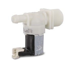 DL-pro Solenoid Valve for Whirlpool Bauknecht 480140102032 for Models ADP... ADG... Single 180° 11.0 mm Diameter for Dishwasher