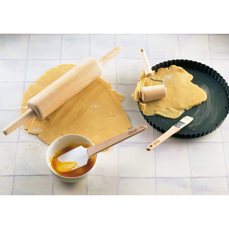 Original Kaiser Classic Holz-Backpinsel 21 x 2,5 cm, Backpinsel Naturborsten,