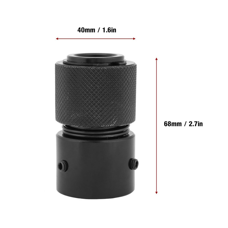 Air Hammer Retaining Quick Chuck Easy Replace Small Body Stable