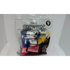 McDonald's McDonalds Happy Meal Peanuts Famous Author Snoopy #9 Fast Food Kids Toy NEW 2018