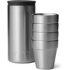 YETI Rambler Shot Glasses with Carrying Case, Stainless Steel