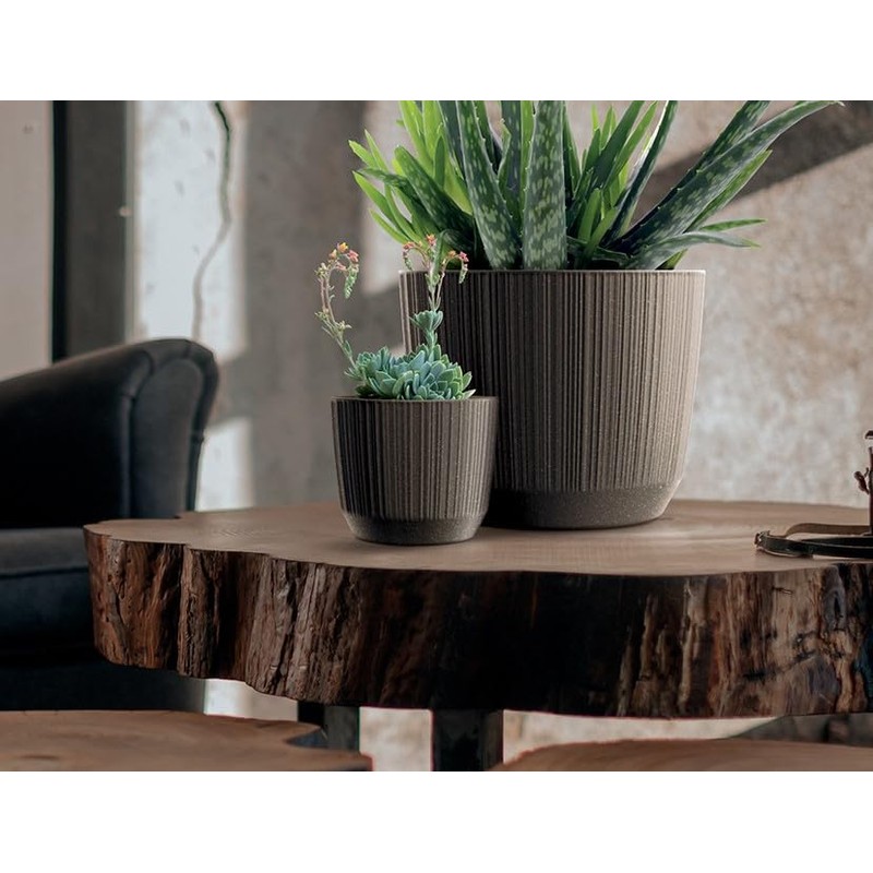 Tymar Flower Pot, Planter, Pack of 2, Plastic Flower Pot,