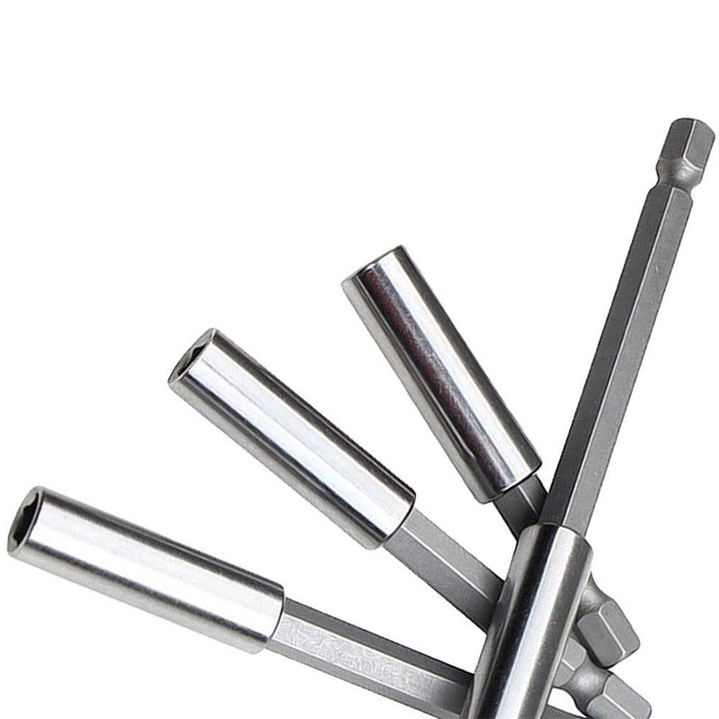 3pcs Electric Drill Screwdriver Extension, Quick Release Magnetic Drill Bit