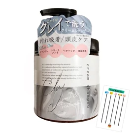 DQ Clay Cream Shampoo Earl Grey Scent 450g + Chabel Lottery (1 Piece)