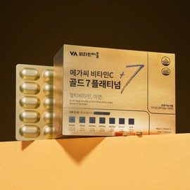 Vitamin Village MegaC Vitamin C Gold 7 Platinum 6 months supply 180 tablets, 1 unit / 비타민마을 메가씨 비타민C 골드 7 플래티넘 6개월분 180정, 1개