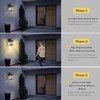 Rosient Solar Wall Lights Outdoor with Motion Sensor, Dusk to