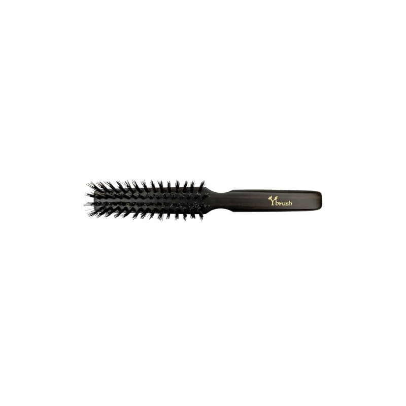 Yoikawa Sangyo Premium Boar Hair Ebony Hair Brush Y Brush