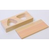 Kiso Craft Cypress Rice Ball Shape, 2 Holes (3.0 x