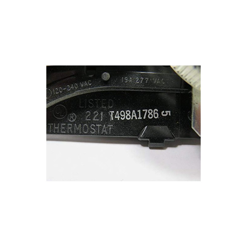 Honeywell T498A1786 Line Voltage Thermostat 5-25 Deg. Celcius