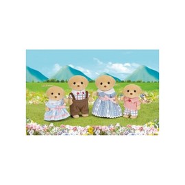 Sylvanian Families - Yellow Labrador Family - dollhouse playset