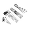 Cutlery Set Stainless Steel with 6 Dessert Spoon 6 Spoon