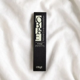 object Objet Natural Cover Foundation 1+1 Sand No. 3 / 오브제 내추럴 커버 파운데이션 1+1 샌드 3호