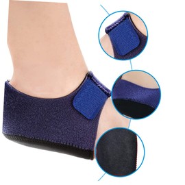 COLLBATH 1pair Heel Support Pads Breathable Cushion Heel Protectors for Gel for Enhanced Comfort for Everyday Use and Active Lifestyles