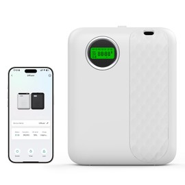 RoyAroma Waterless Essential Oil Diffuser for Home, Smart Scent Air Machine with Bluetooth App Control, Cold Air Diffuser for Large Rooms Up to 2000 Sq Ft, Wall Mount & Tabletop