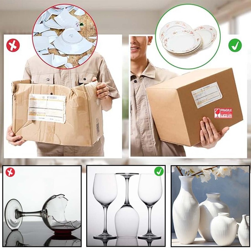 EYVRPAU 60 pieces package, please handle the fragile item label