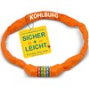 KOHLBURG Children's Bicycle Lock Combination Lock 4 Digits [Without Plasticiser,