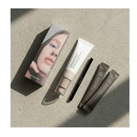 Entropy eyebrow dye ash brown color, 6 servings / 엔트로피 눈썹염색제 애쉬 브라운 컬러 6회분