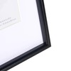 Baoee Black Wooden A4 Frames, Picture Frames Set of 2,Poster