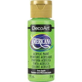 DecoArt Americana Acrylic Paint, 2-Ounce, Sour Apple