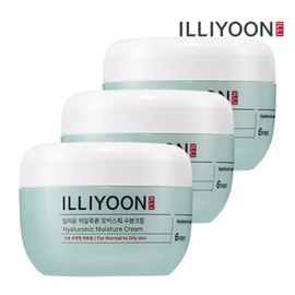 illiYoon 일리윤 히알루론모이스춰 수분크림 100ML 3입 Illiyoon Hyaluronic Moisture Cream 100ML 3-Pack