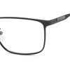 POLAROID Model PLD D494/G Men's Rectangular Metal Eyeglass Frame (Includes