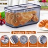 ANYPROLUS Bread Box for Homemade Bread Boxes for Kitchen Counter