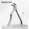 BALUCA Ergonomic Nail Clipper for Seniors - Toenail Clipper for