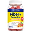Enzymedica Fiber+ Gummies with Pre & Probiotics for Daily Regularity
