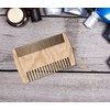 Wooden Beard Comb Beard & Mustache Pocket Comb for Men