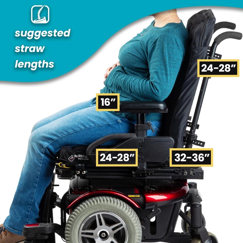 Fleximug Hands Free Drinking Mug Replacement Straw (24")