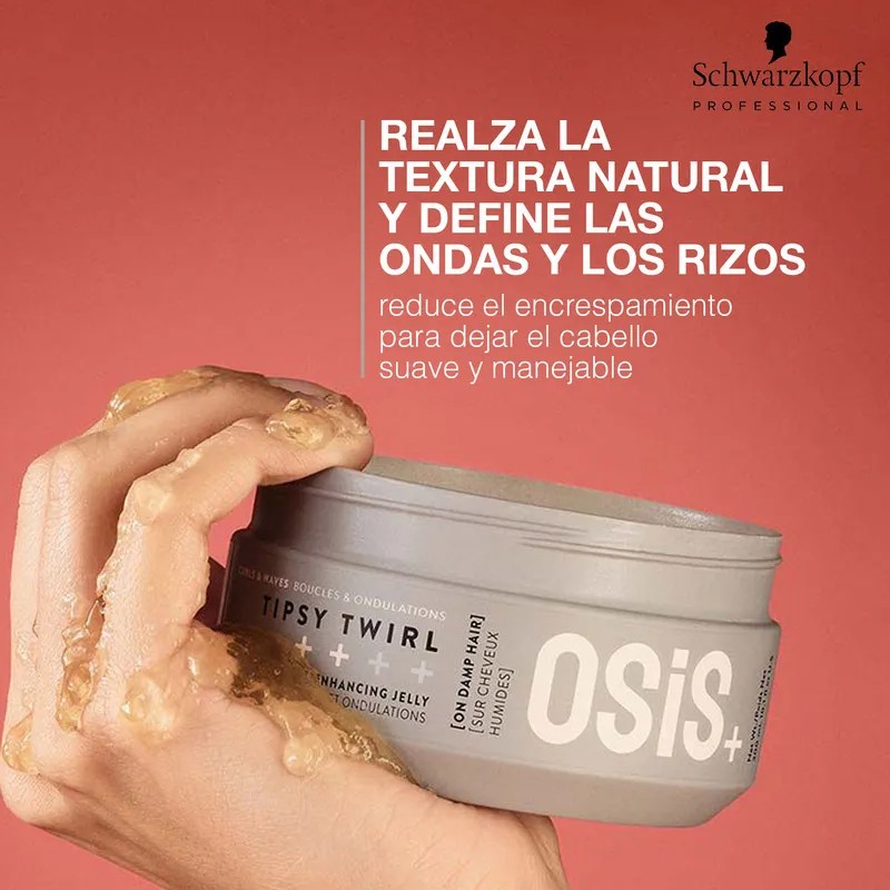 Osis Tipsy Twirl Gelatina Para Peinar Rizos Y Ondas 300