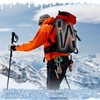 Ski Carry Strap, Skiing Skateboard Adjustable Shoulder Strap, Ski Pole