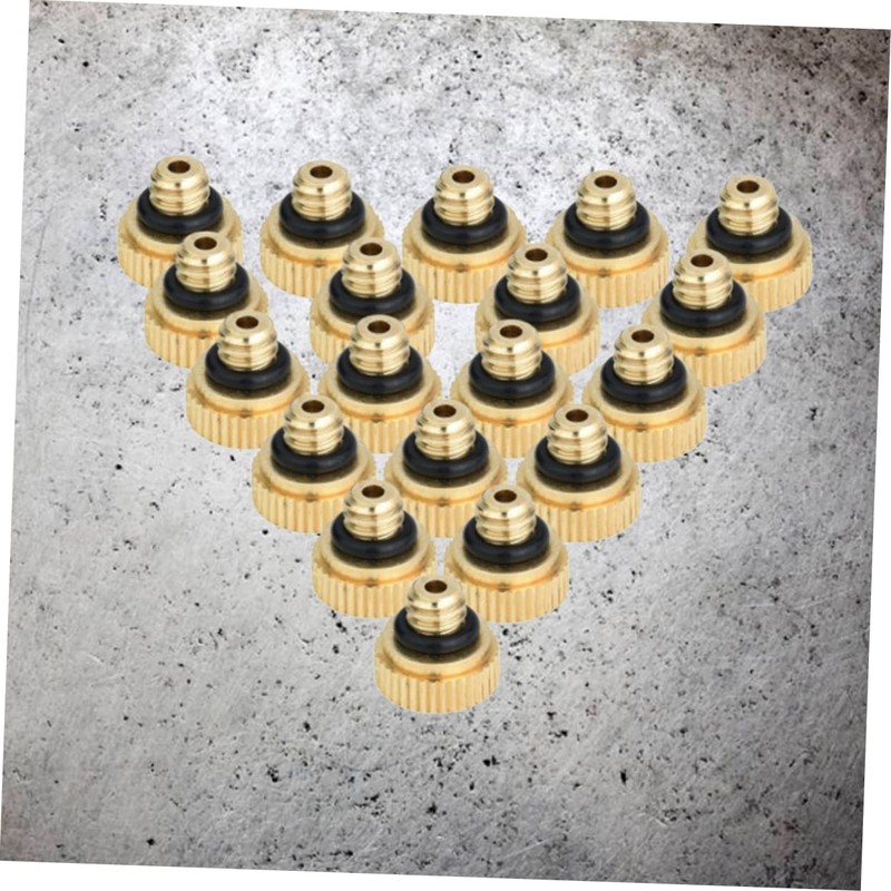 Brass Misting Nozzles for Outdoor Cooling System High Pressure Atomizing