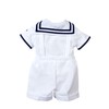 Spring Notion Baby Boys Sailor Set with Hat Style-A 4T,
