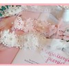 FEIFEI'S BOW 2PCS Newborn Infant Toddler Baby Girls Lace Pearl